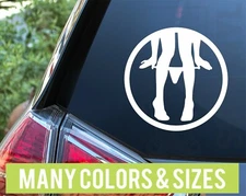 Panty Dropper Circle Car Truck Vinyl Decal Sticker JDM Import Domestic 