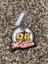 lightning mcqueen crocs jibbitz Rare NWT