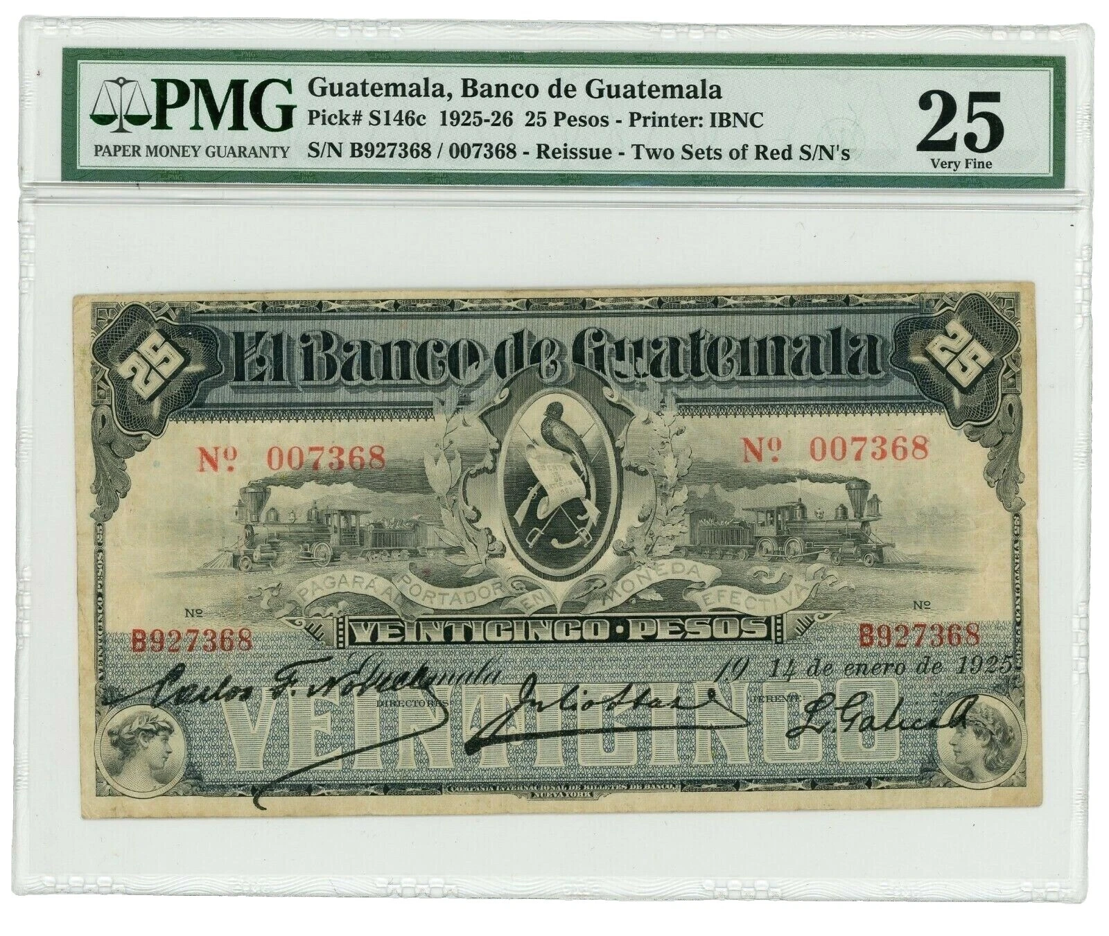 1925 Year North & Central American Paper Money