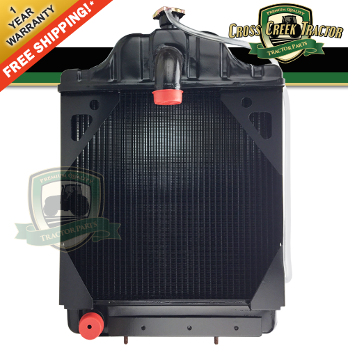 A39344 NEW Radiator for Case Tractor 430CK, 480B, 480CK, 530CK,