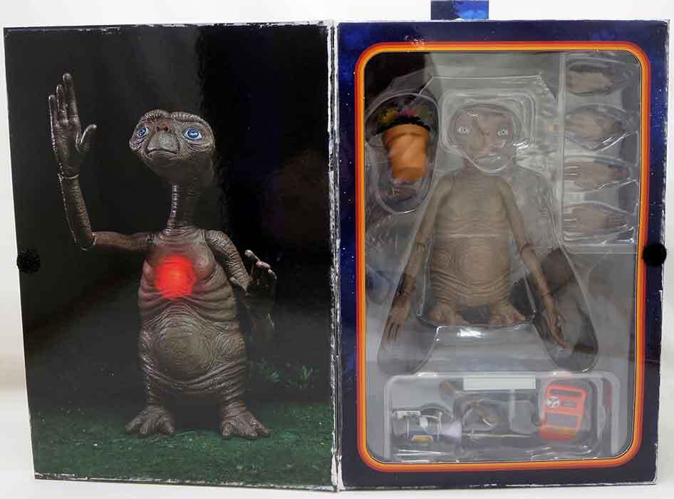 【希少品】E.T. フィギュア ET E.T. Ultimates 5 Inch Action Figure - E.T. Light Up Deluxe