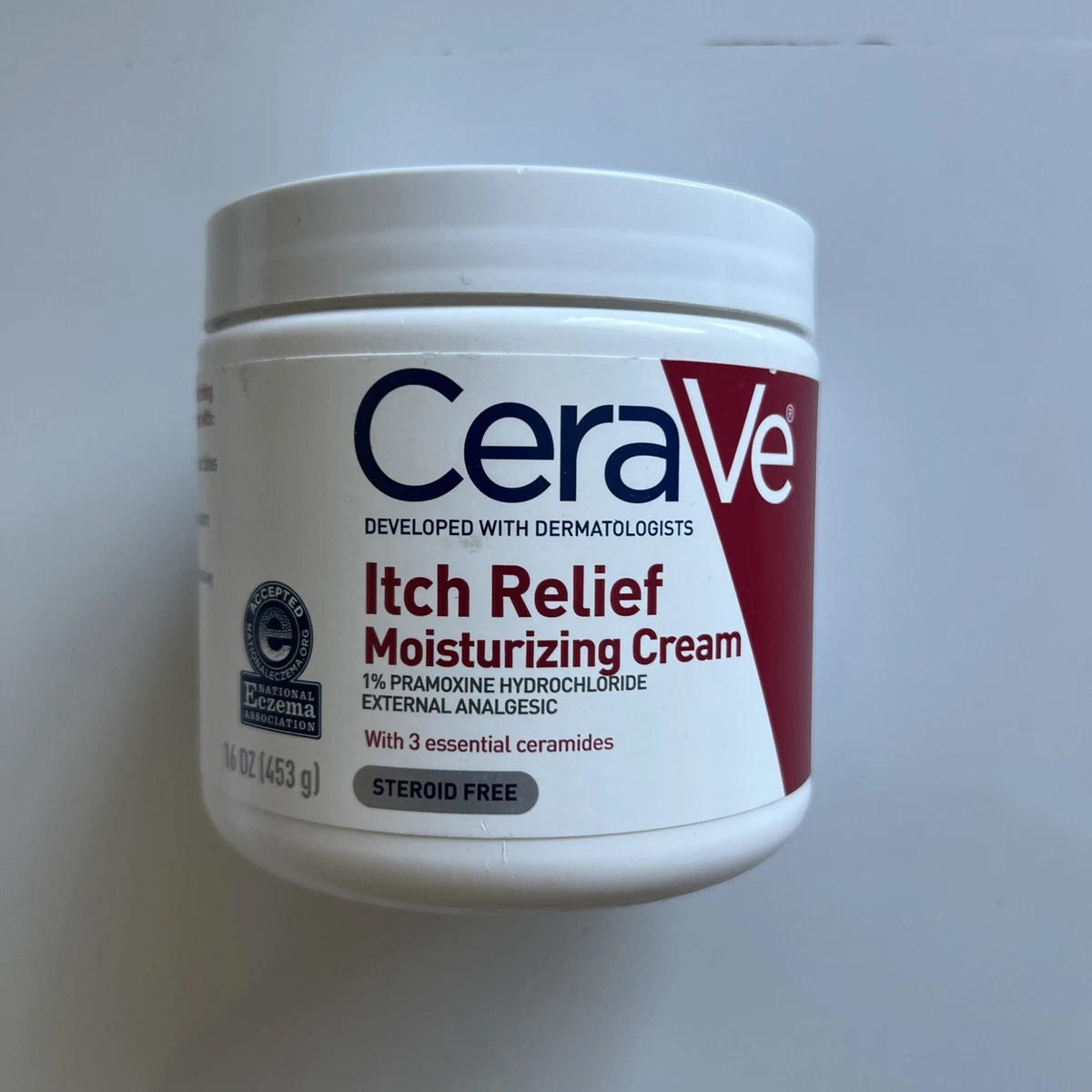 CeraVe Itch Relief Moisturizing Cream 16 oz 1 Pack EXP01 24 eBay