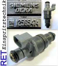 Einspritzdüse SIEMENS 12565474 Opel Astra Zafira Vectra 2,2 gereinigt & geprüft
