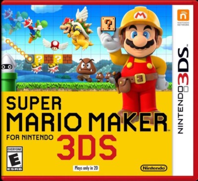 Super Mario Maker (Nintendo 3DS, 2016)