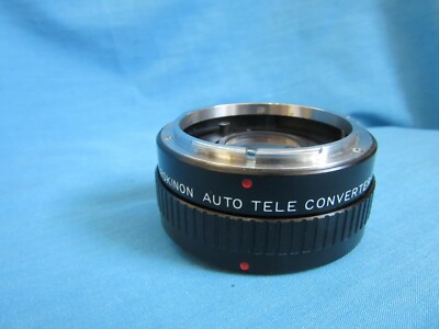 ROKINON Auto Tele 2X Converter lens for All Canon C/FD 35mm Film Cameras