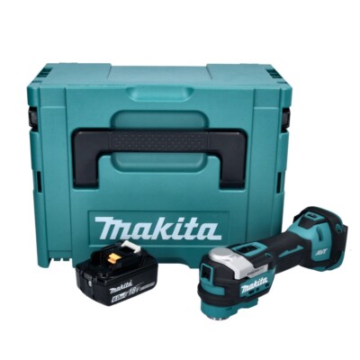 Makita DTM 52 G1J Multifunktionswerkzeug 18 V Starlock Max + 1x Akku 6,0 Ah