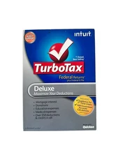 TurboTax Deluxe 2011 Federal Returns + Federal E-File for Windows and MAC