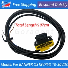 1PCS BANNER QS18VP6D Photoelectric switch New Sensor&Proximity Switch