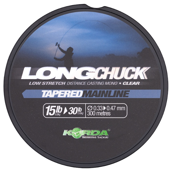 Korda Long Chuck Tapered Line 15lb -30lb