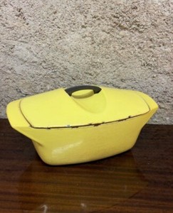 RAYMOND LOEWY LE creuset Cocotte design années 50 70 vintage Cooking Pot 1970 #2 EUR 45,00 - FR