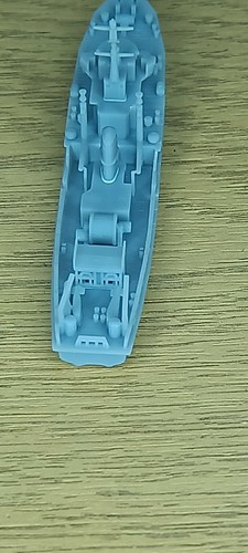 Ton-Class MCMV 1/600 waterline model ship kit - Picture 3 of 8