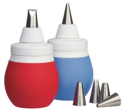 Cake Decorating Kit Complete Set For Cupcake Cookie Piping Tips Bags Accessory