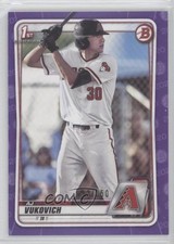 2020 Bowman Draft Purple Border /250 AJ Vukovich #BD-150 16s2