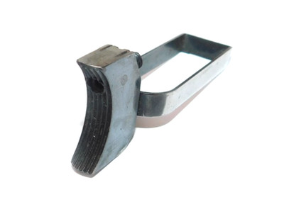 Unknown Brand 1911 A1 Steel Serrated Trigger W/ Adjustable Set Screw AI632