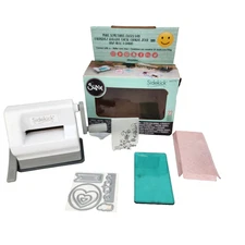 SIZZIX Sidekick Starter KIT 661770 Portable Manual Die Cutting Embossing Machine