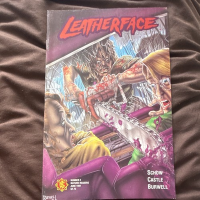 #ad Leatherface #2 Northstar Publishing Comics 1991 Texas Chainsaw Massacre $40.00