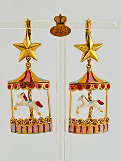 ASKEW LONDON CAROUSEL DROP EARRINGS