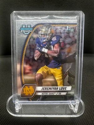 2024 Bowman Chrome University #100 - Jeremiyah Love