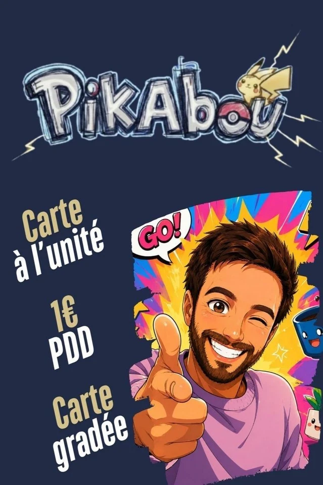 LIVE 100%  JAPONNAIS 1€ PDD POKEMON CARTES UNITES GRADEES BOOSTERS