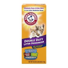 Clumping Cat Litter Deodorizer Powder Fresh Scent Double Duty 42.6oz Eliminates