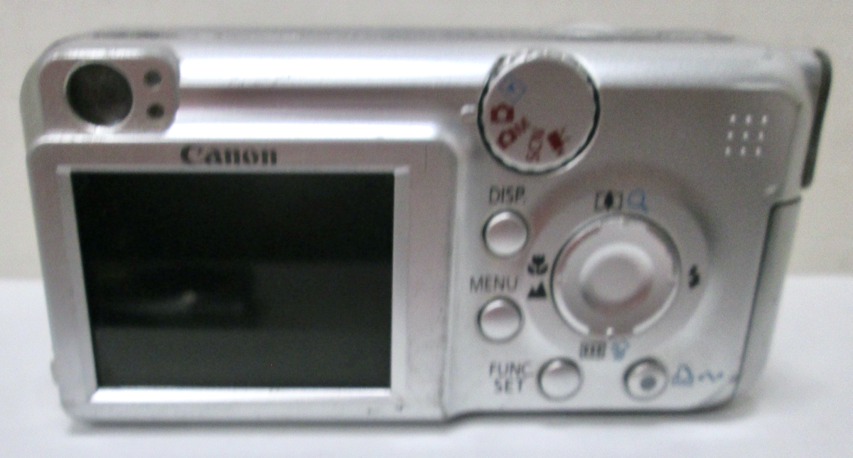 Canon PowerShot A460 Digital Camera 4x Optical Zoom Silver - Parts