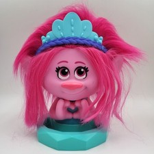 Trolls Band Together Poppy Doll Styling Head 8" Tall