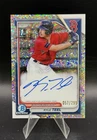 KYLE TEEL 2024 BOWMAN CHROME #CPA-KT AUTO SPECKLE REFRACTOR 1ST PROSPECT /299