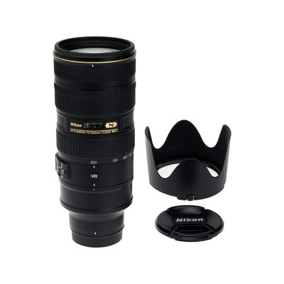AS-IS Nikon Nikkor AF-S 70-200mm F2.8 G VR II ED Nano Telephoto Zoom Lens No AF