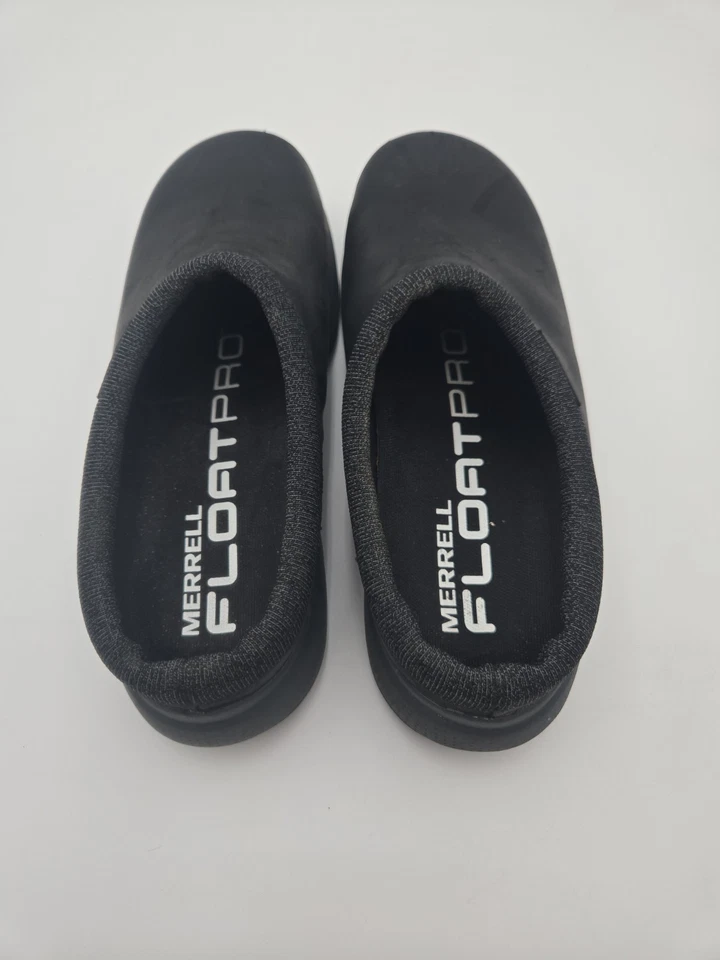 Zapatos para mujer Merrell Hydro Moc AT Neo Slide negros talla 8,5 W zuecos sin cordones... Foto 3 de 4