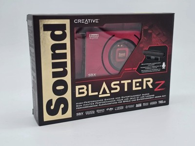 Creative Labs Sound Blaster Z PCIe Soundkarte (70SB150000001) SB1500 PC OVP TOP