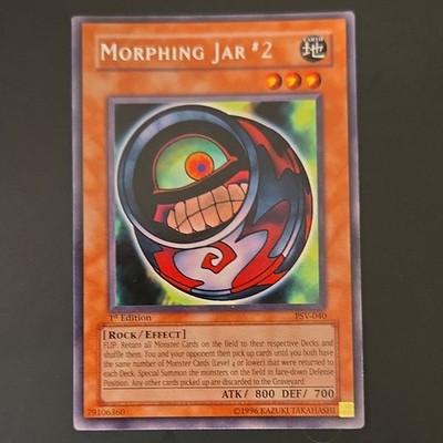 Rare 1st ed Yu-Gi-Oh! Morphing Jar #2 PSV-040 Pharaoh's Servant Secret Konami
