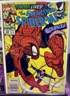 THE AMAZING SPIDER-MAN #345 1991 MARVEL COMICS NEWSSTAND 2ND CLETUS KASADY 🔥🔑