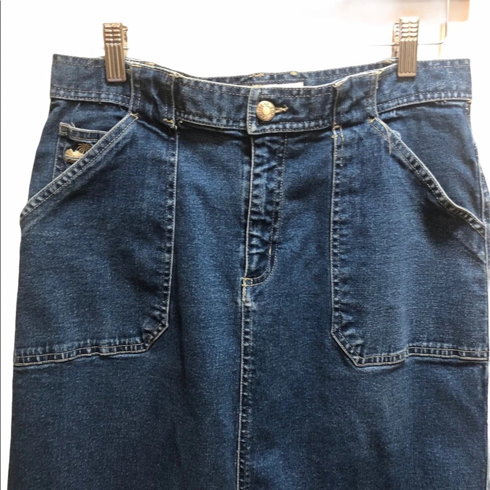 Panama joe denim straight skirt size 10 - Image 3 of 4