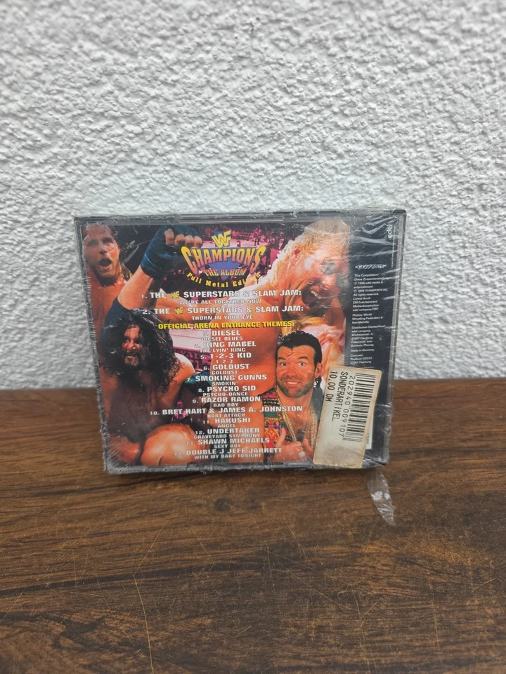 Full Metal Edition - WWF Champions 2 CD Box Bret Gart Undertaker Jef Vollständig - Bild 2 von 4