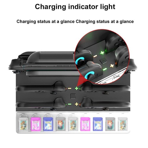 Charging Dock Station For Switch 2 For Joy-con Controller Charger Cooling Stand - Picture 6 of 10