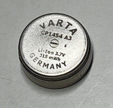 VARTA Earphone Battery - CP1454 CR1454 A3 3.7V 85mAh No Tab