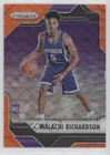 2016 Panini Prizm Basketball Orange Wave Malachi Richardson #115