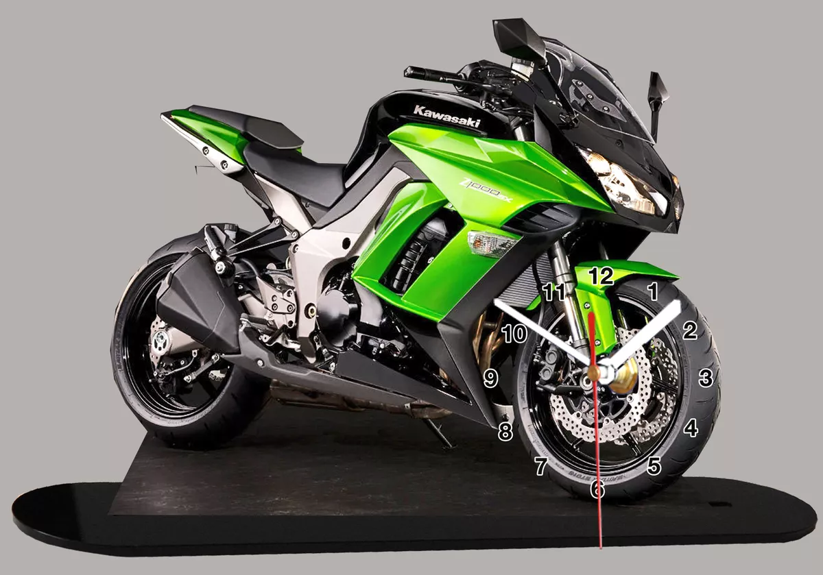 MOTO MINIATURE KAWASAKI Z 1000 EN HORLOGE 01 eBay