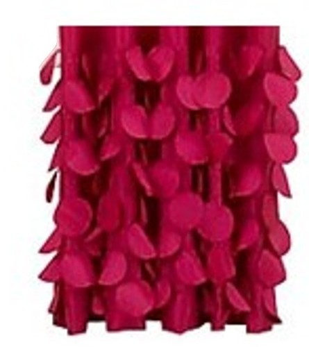 Style Selections Lavena Fuschia 2-Way Back Tab Valance 50” x 17” Hot Pink - Picture 8 of 9
