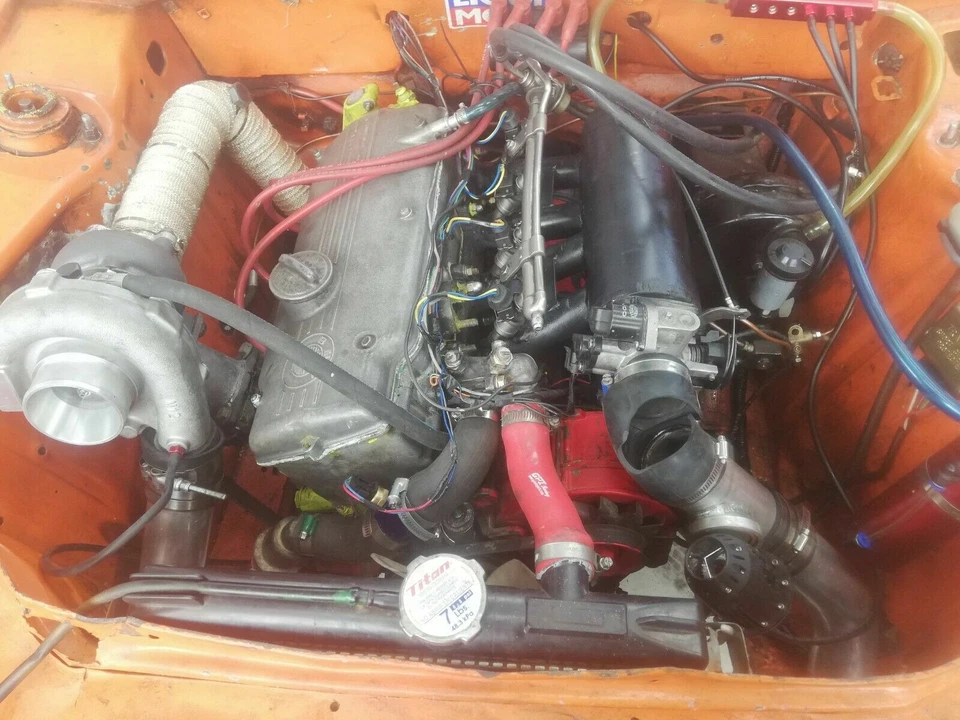 PARA BMW M10 Acero Inoxidable Turbo Cabezal Colector T3 BMW 2002 TurboCharger Bimmer  Foto 2 de 2