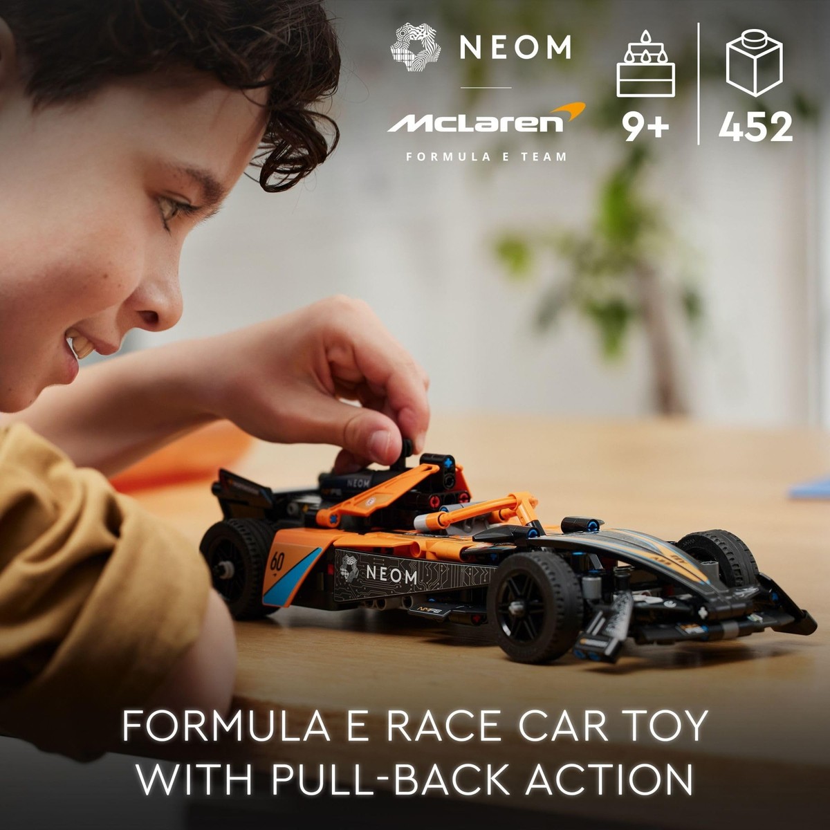 LEGO Technic NEOM McLaren Formula E Team 42169 New Building Set