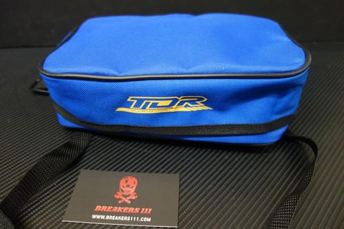 For YAMAHA TDR250 TDR 1kt 3ck textile rack tool case bag luggage rack blue - Picture 2 of 4