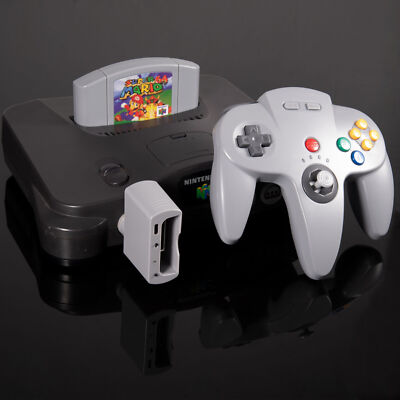 Kabelloser N64 Controller mit n64 Empfänger, Kompatibler N64 Video Game Konsole
