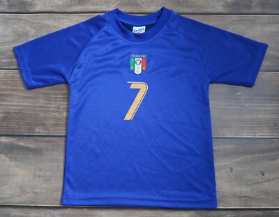 Soccer Jersey Del Piero #7 Italy 2006 Home Football Shirt