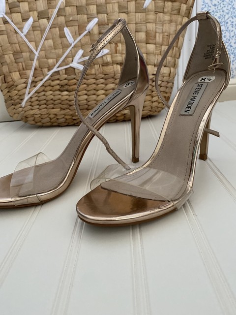 steve madden stecy rose gold
