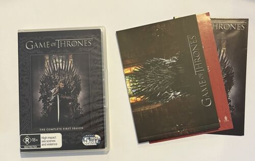 Game Of Thrones Limited Edition - First Season 1 - 6DVD Set - R4 PAL Book & Map - Picture 4 of 13