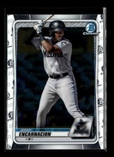 JERAR ENCARNACION ⚾ 2020 Bowman Chrome Draft #BD-185 Miami Marlins