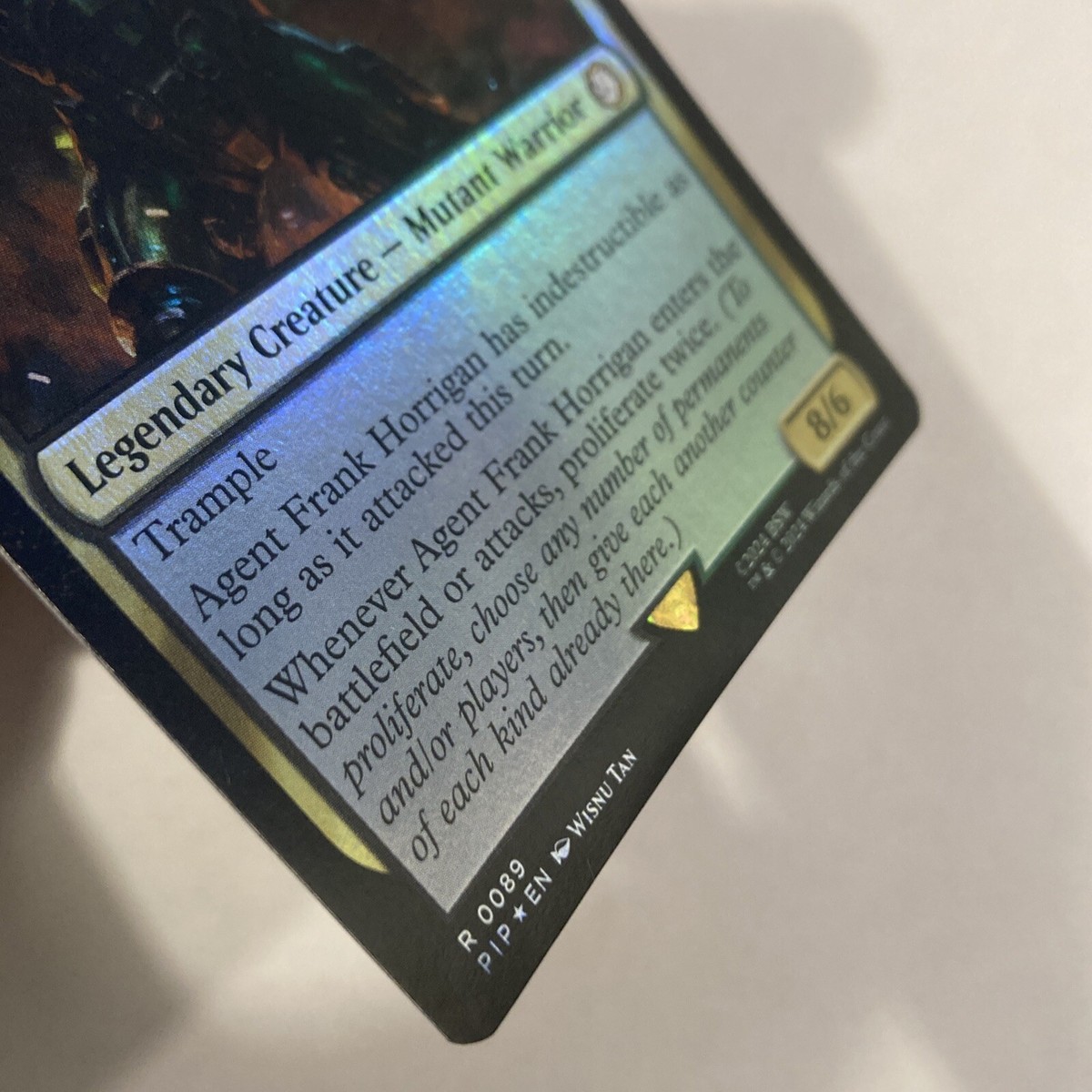 frank horrigan mtg card Agent Frank Horrigan