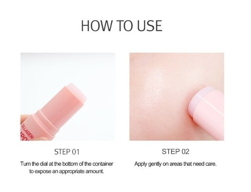 RIRE Collagen Ampoule Stick 15g Moisturizing Wrinkle Bounce Multi Balm made KOR - Picture 19 of 19
