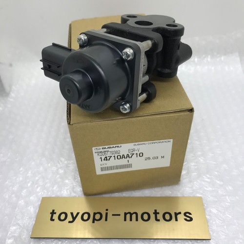 SUBARU Genuine Legacy Outback EGR Control Valve Assy 14710AA710 NEW - Picture 2 of 13